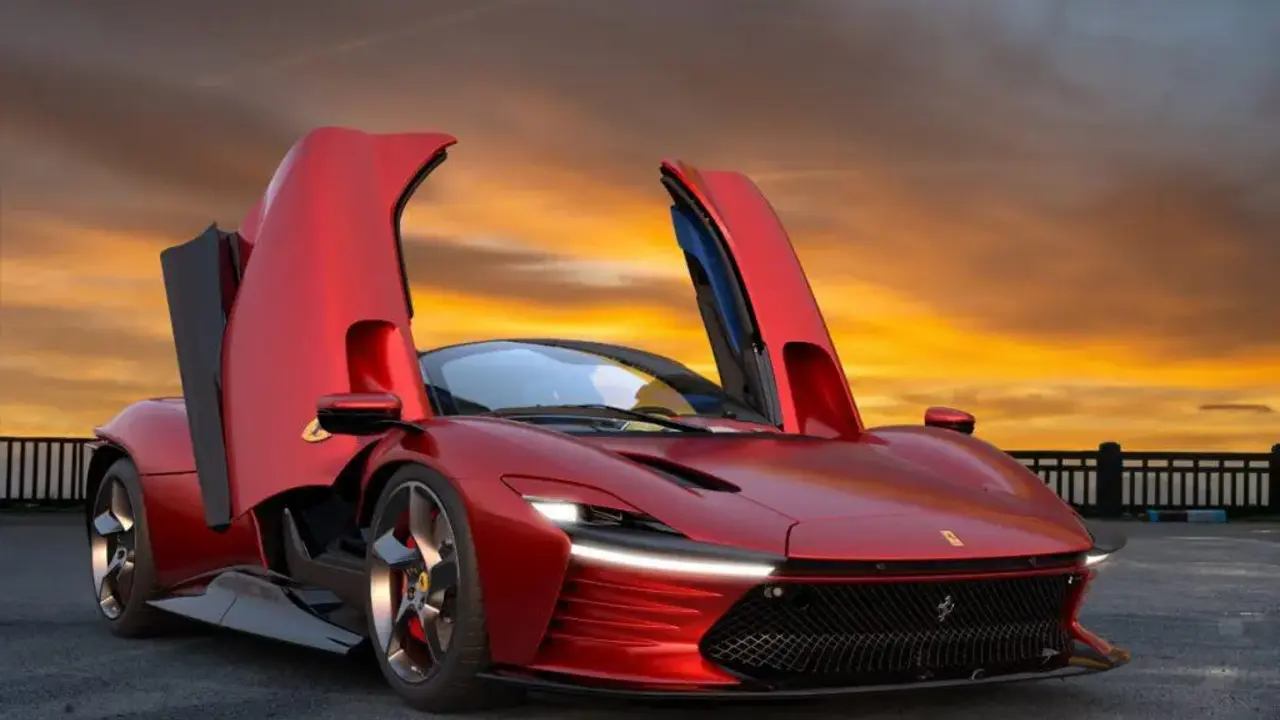 Ferrari produces an electric car with sound