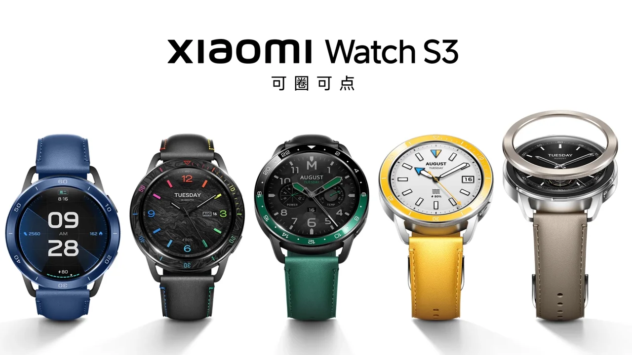 Specifications of the Xiaomi S3 smart watch