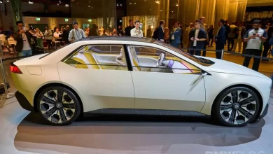 The BMW Class X electric car was unveiled