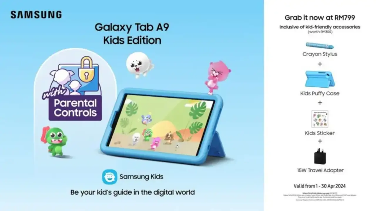 Samsung's children's tablet was introduced